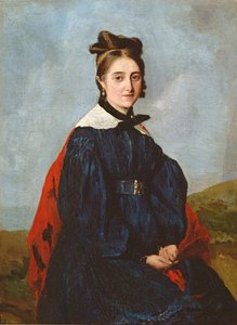 アレクシーナレドゥー、1840年頃 作： Jean Baptiste Camille Corot